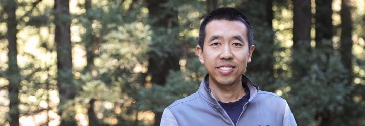Portrait of UC Santa Cruz Associate Professor of MCD Biology Zhu Wang