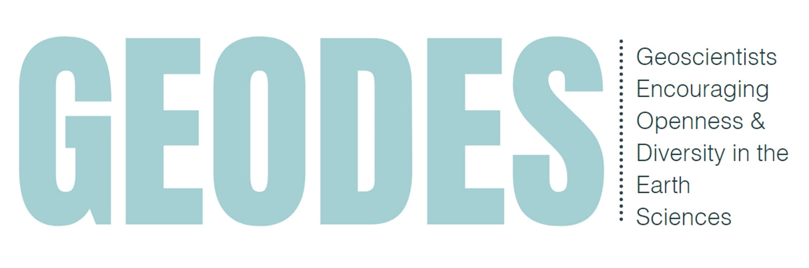Banner reads GEODES: Geoscientists Encouraging Openness and Diversity in the Earth Sciences