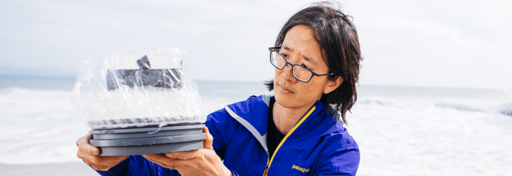 Portrait of UC Santa Cruz Associate Professor of Ocean Sciences Phoebe Lam