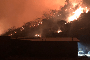 Three major wildfires impact campus facilities