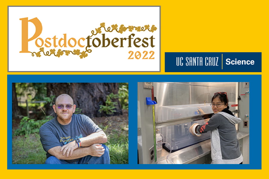 Postdoctober 2022: Featuring Dr. Xinting Yu and Dr. Giordon Stark