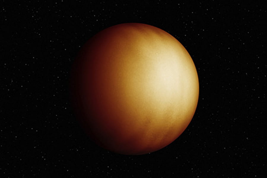 Astronomers map temperatures and find traces of water in a super-hot gas giant’s atmosphere