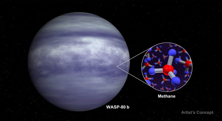 NASA’s Webb Identifies Methane In an Exoplanet’s Atmosphere